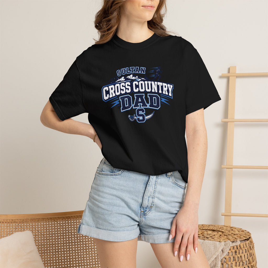 Cross Country Dad TShirt Sultan High School Running Team Tee