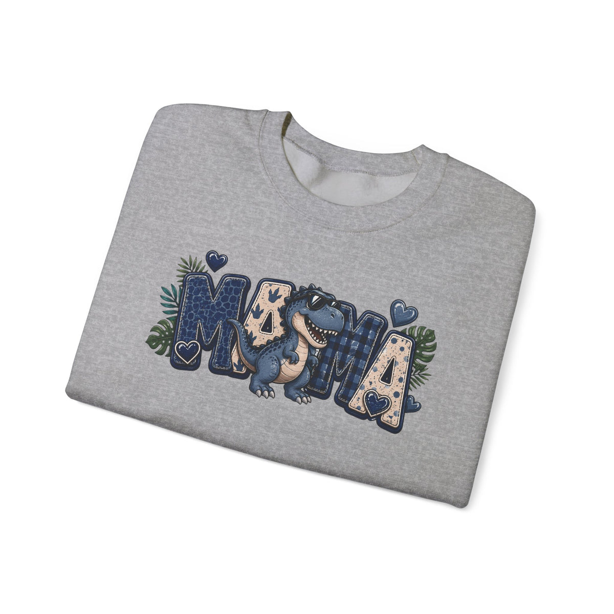 MAMA Crewneck Sweatshirt (personalized) Boy DINO HH