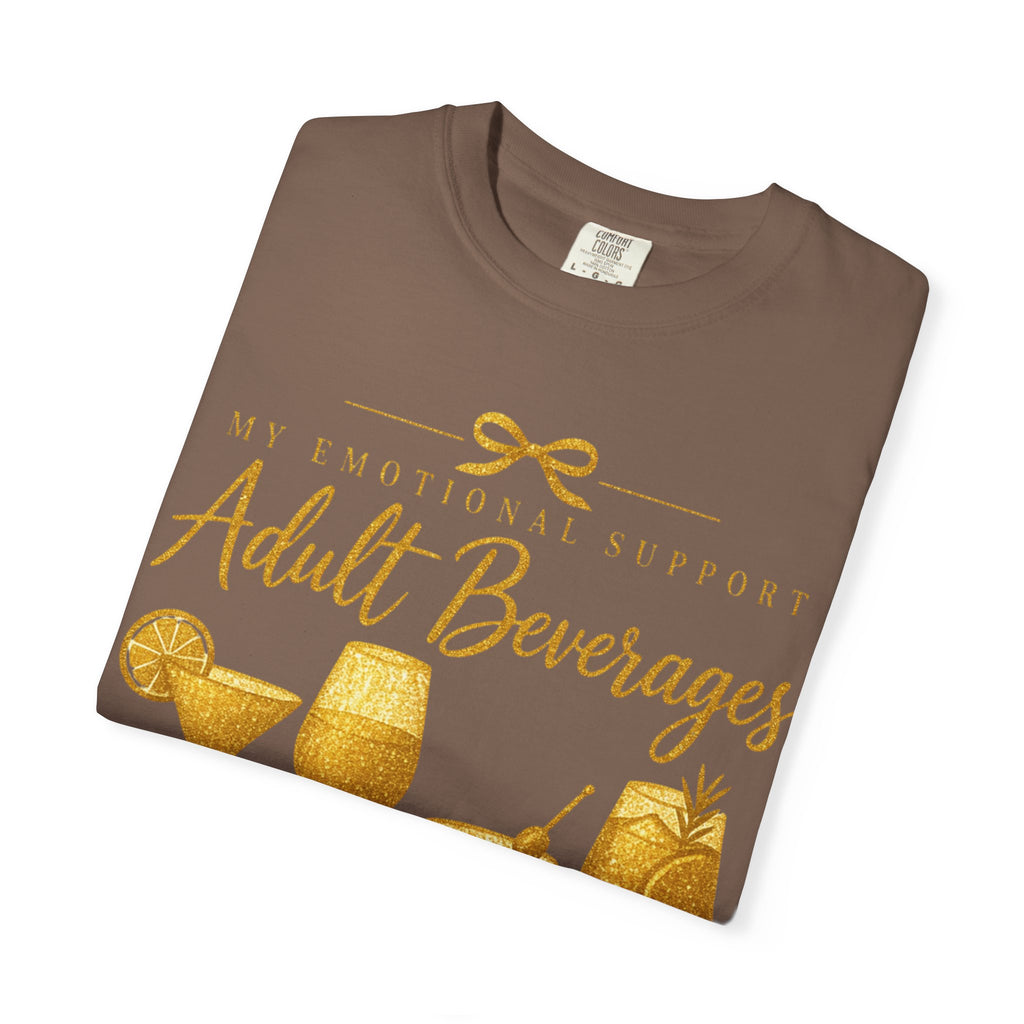 My Emotional Support Drinks Graphic Tee