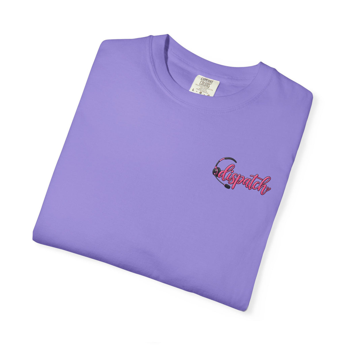 911 Dispatch Pink Ribbon T‑Shirt — Breast Cancer Awareness Dispatcher Tee