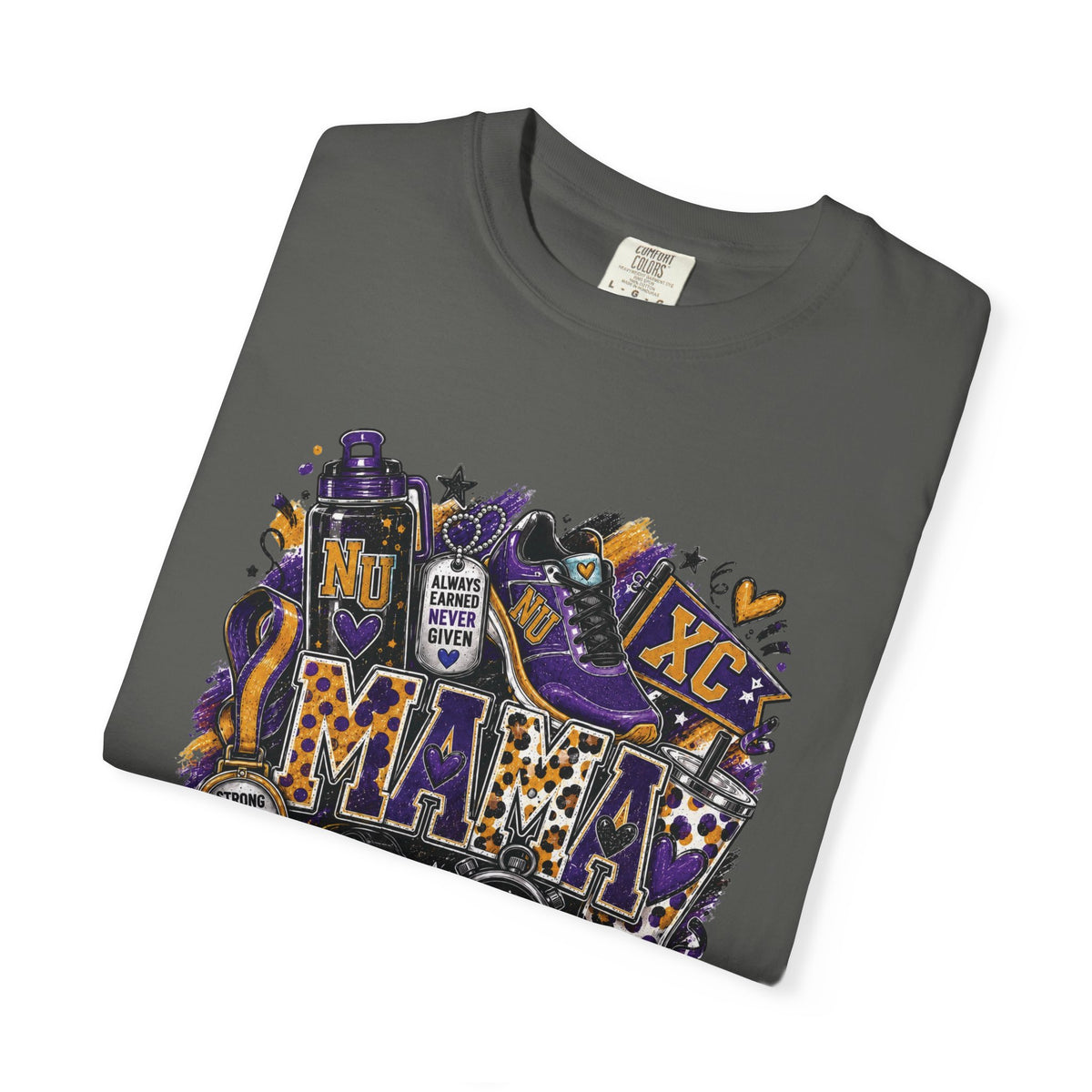 XC Mama Race Day TShirt 2026 Cross Country Mom Support Tee