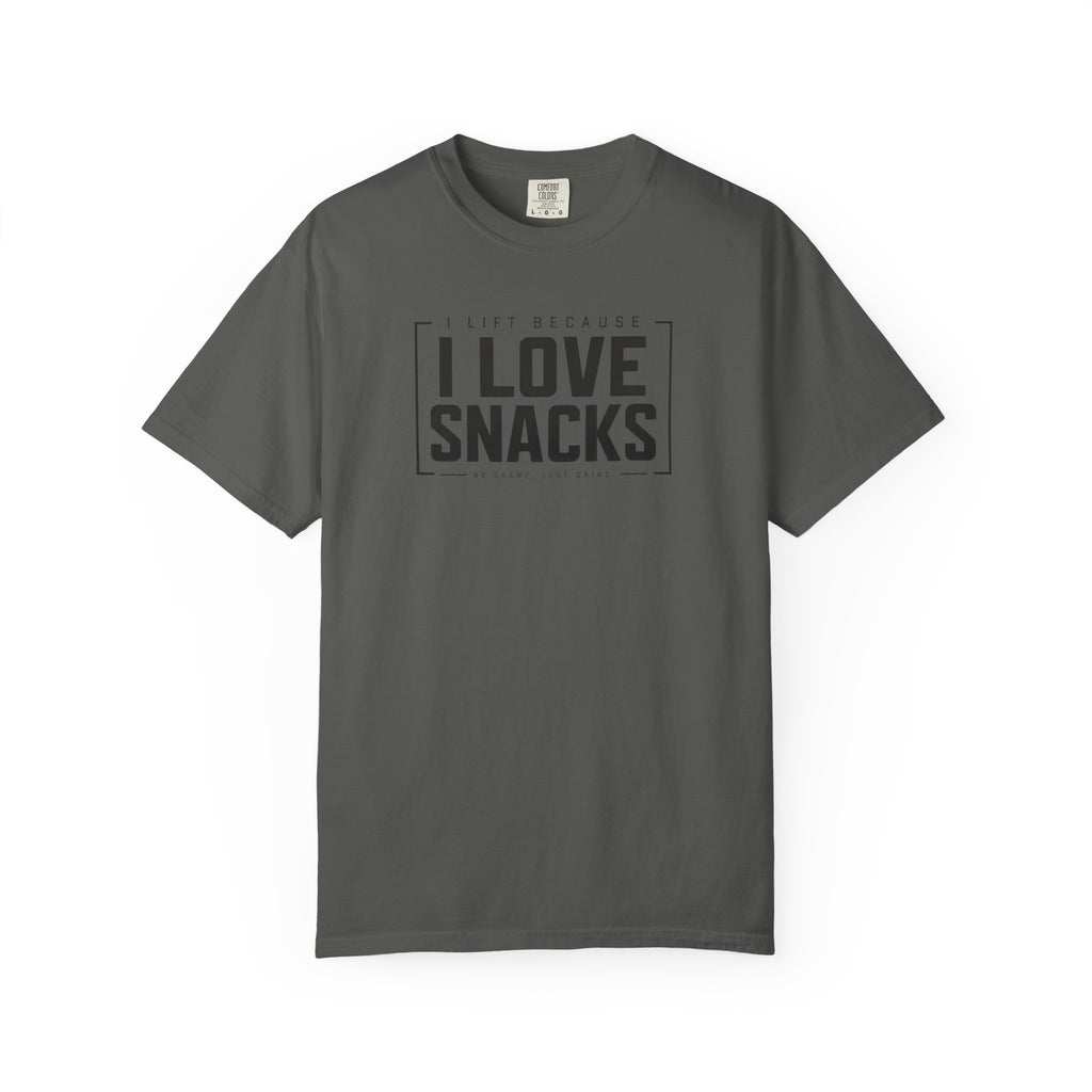 I Lift Because I Love Snacks TShirt