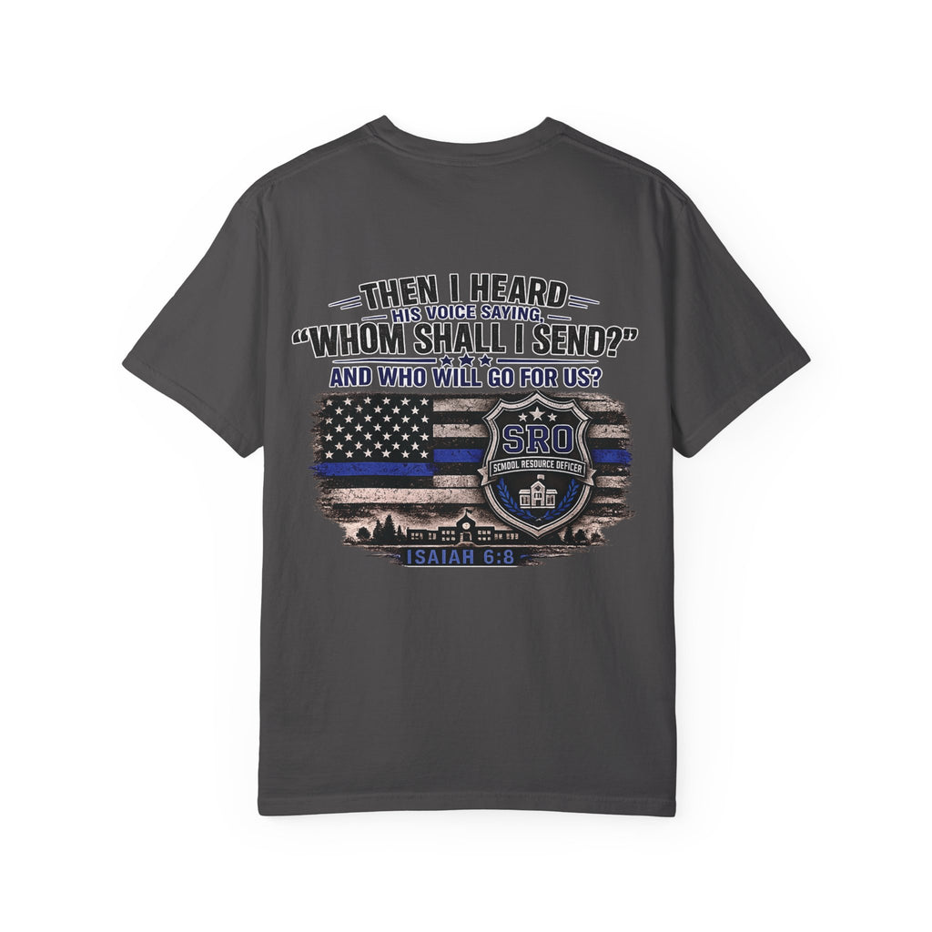 School Resource Officer Tribute T-Shirt — "SRO"