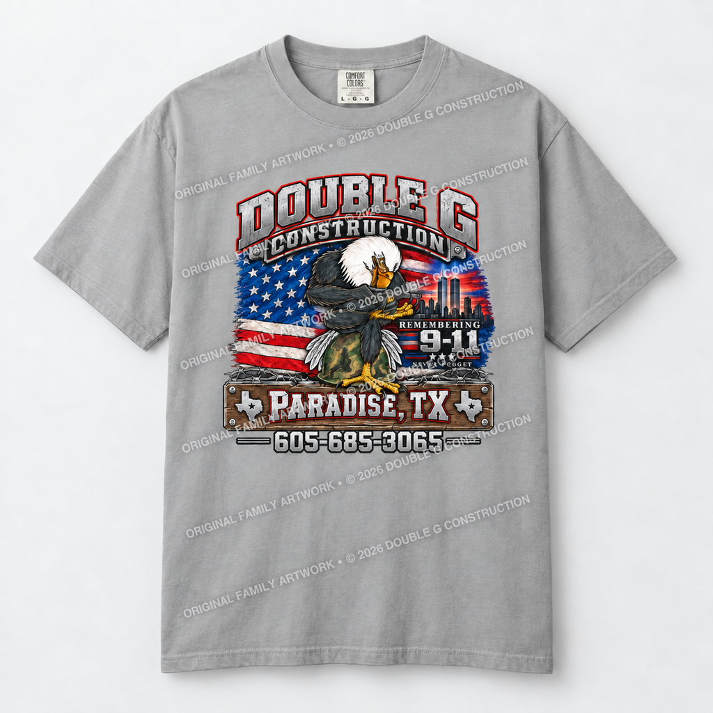 Double G Construction 911 T-Shirt Tribute