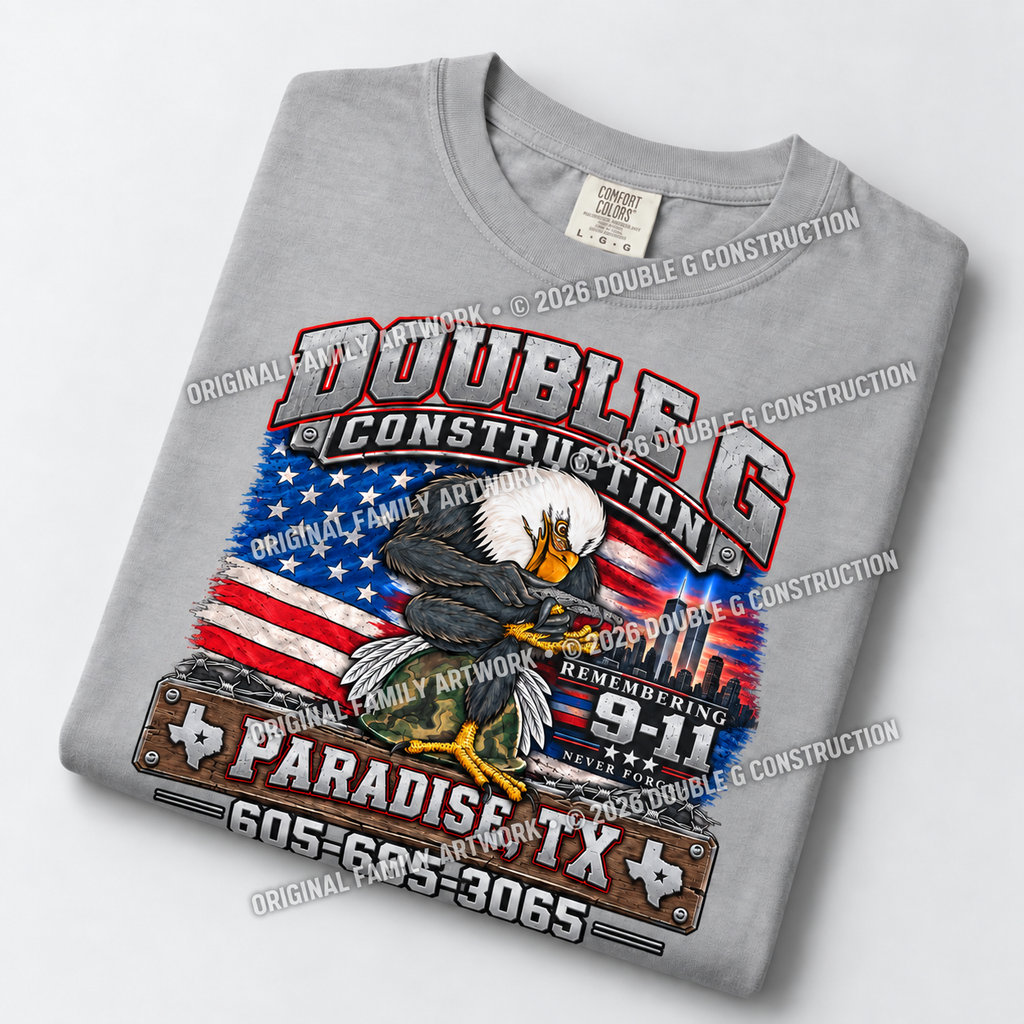 Double G Construction 911 T-Shirt Tribute