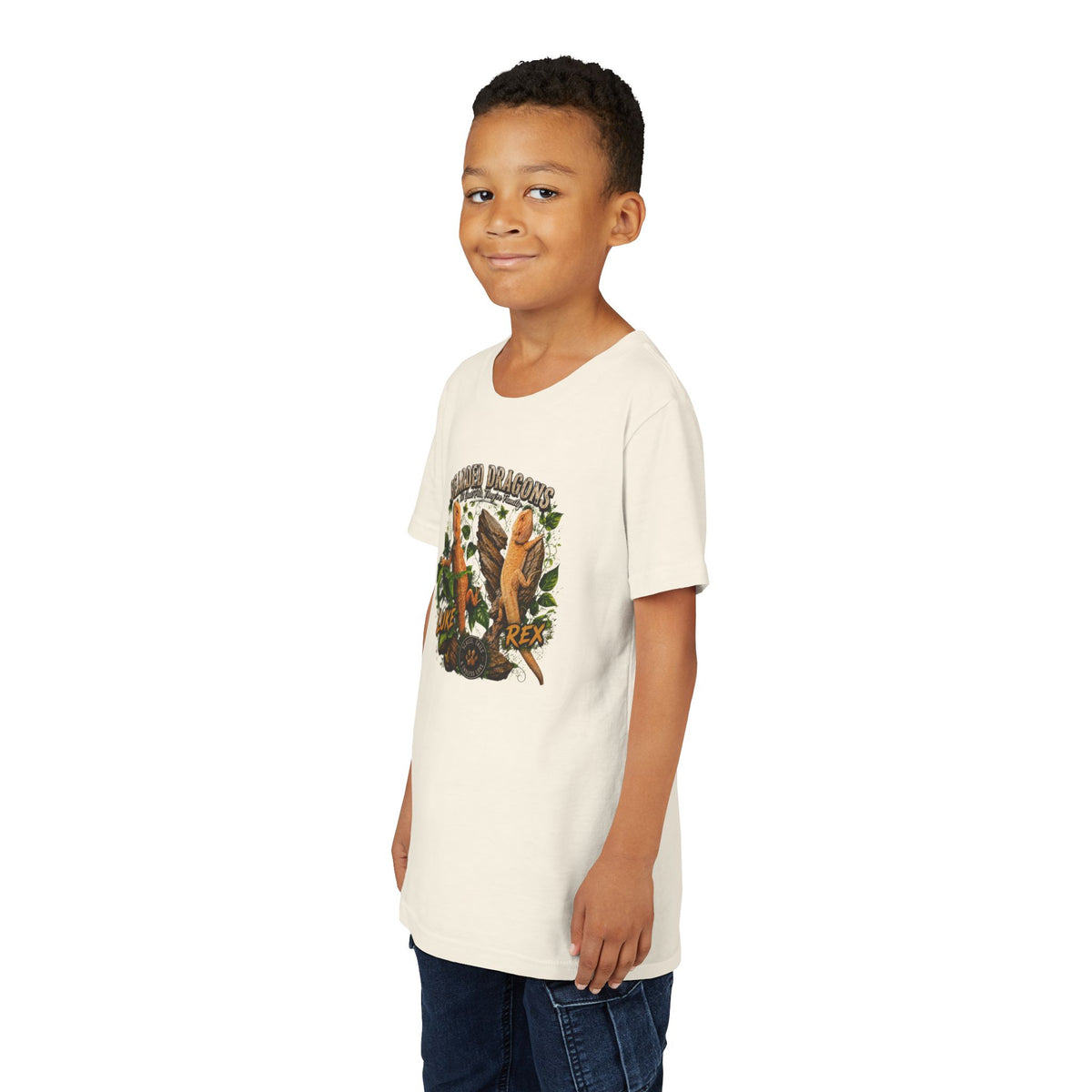 Youth Tee Island Bananas Luke Rex Dino Graphic