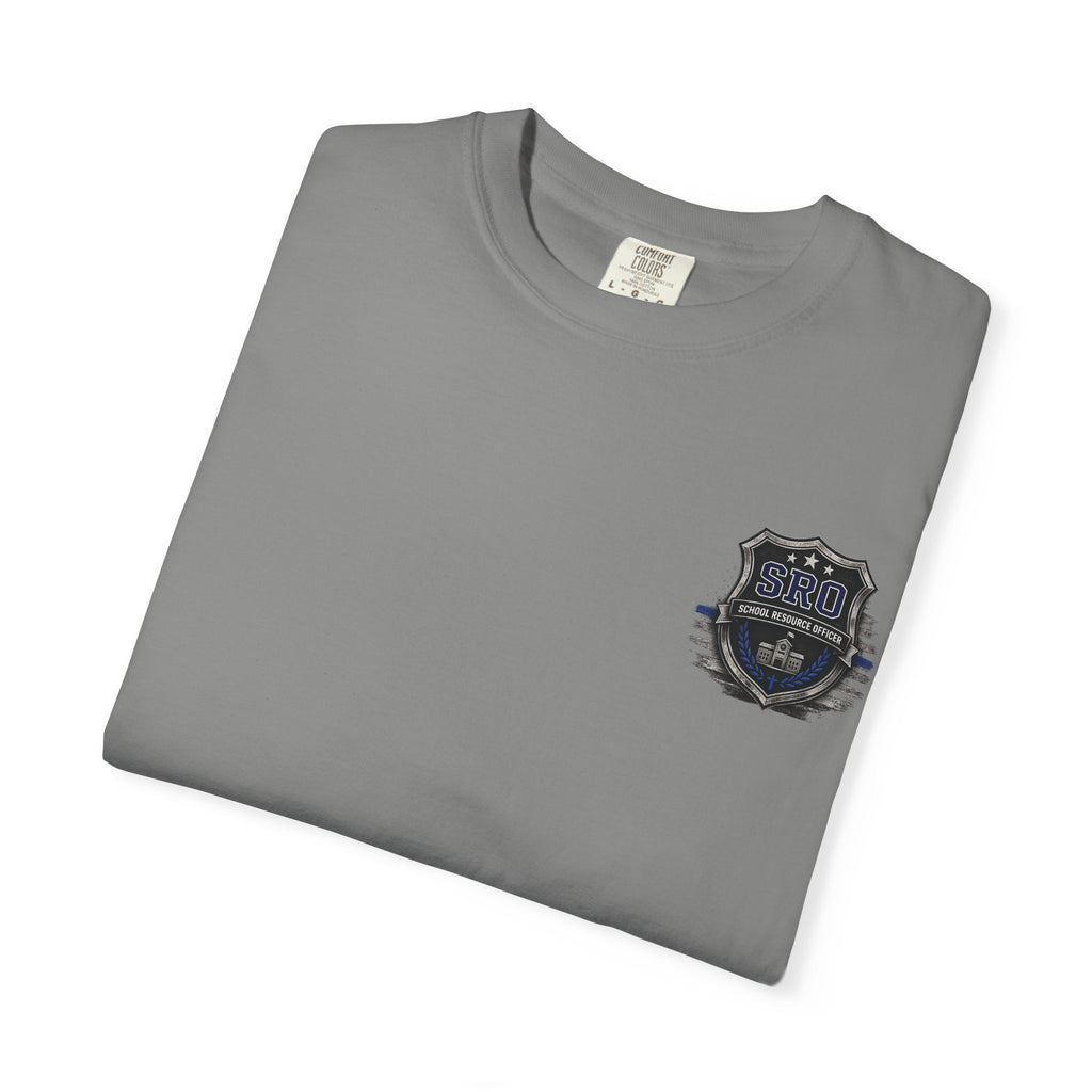 School Resource Officer Tribute T-Shirt — "SRO"