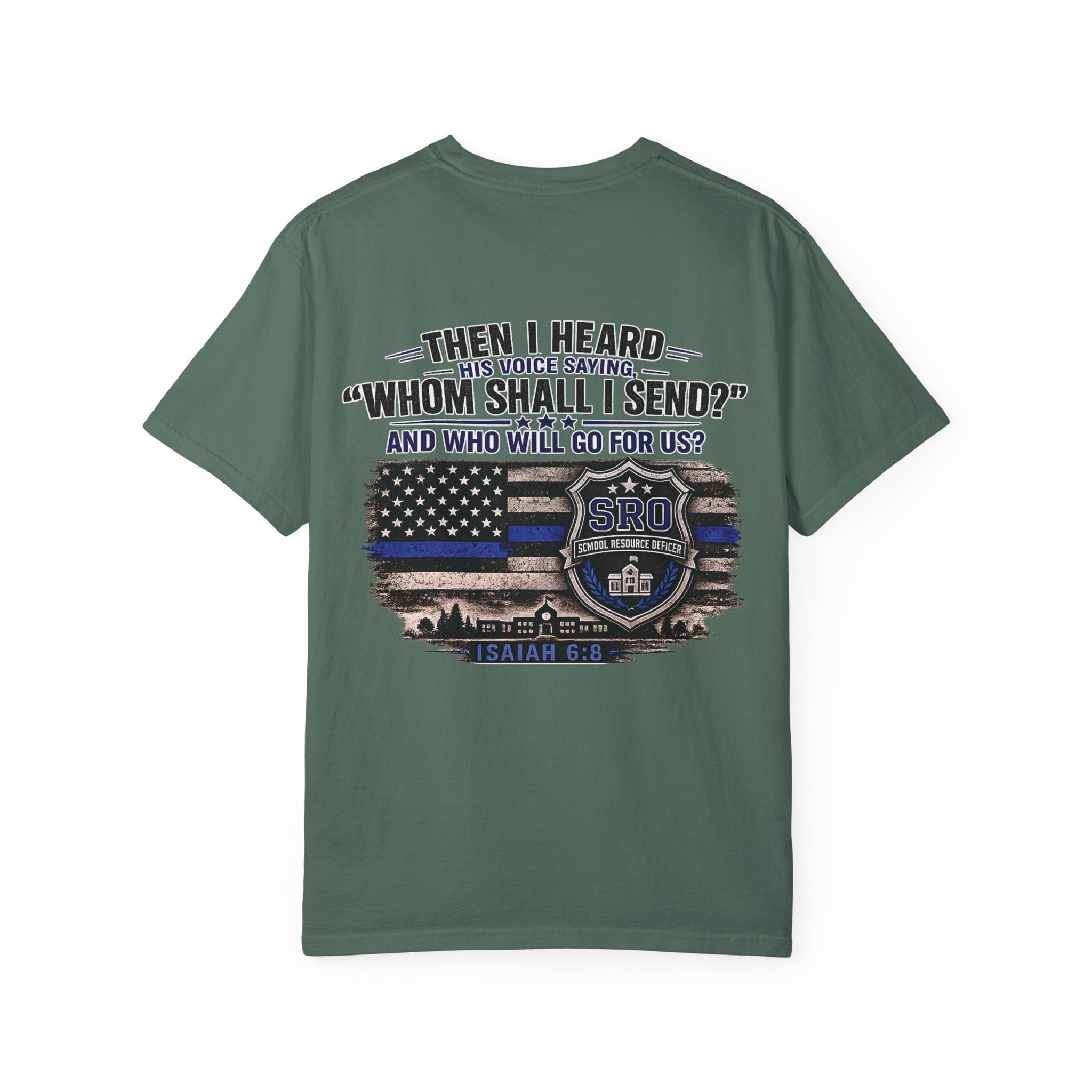 School Resource Officer Tribute T-Shirt — "SRO"