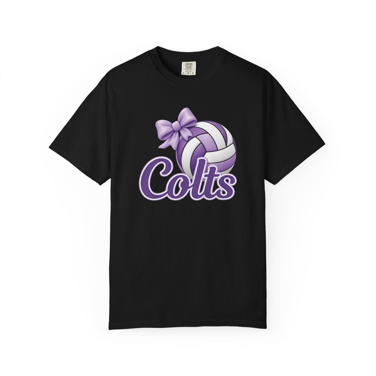 Colts Volleyball Purple Tee