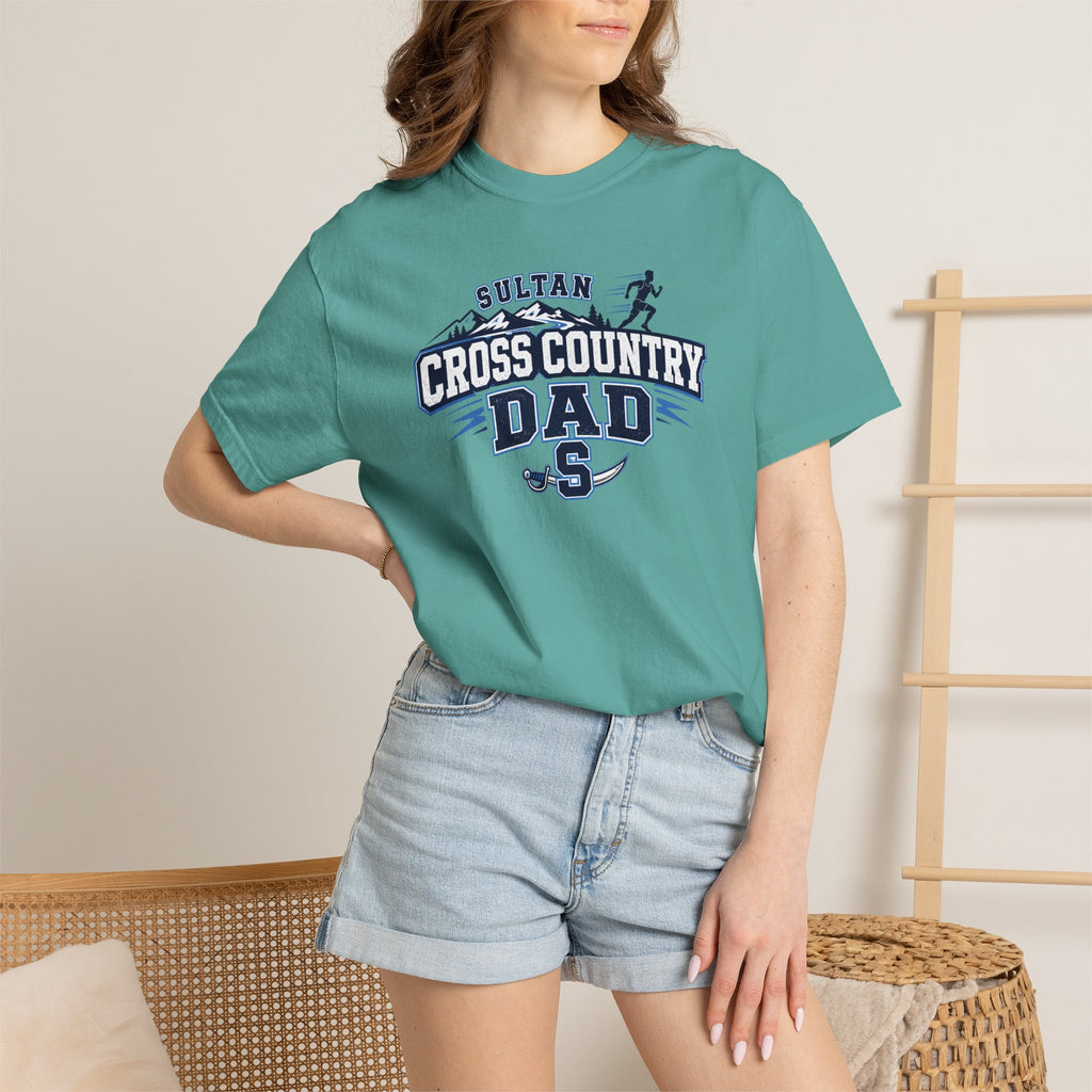 Cross Country Dad TShirt Sultan High School Running Team Tee