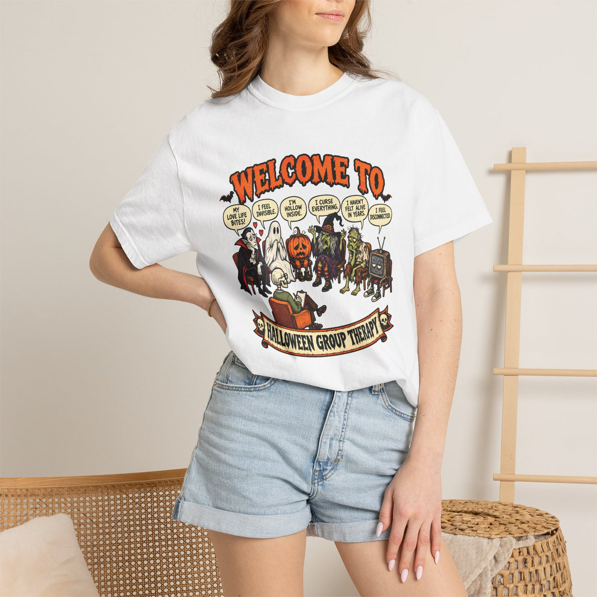 Halloween Group Therapy Tee