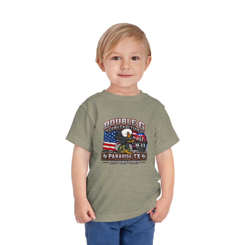 Double G Construction 9 11 Tribute Toddler Tee