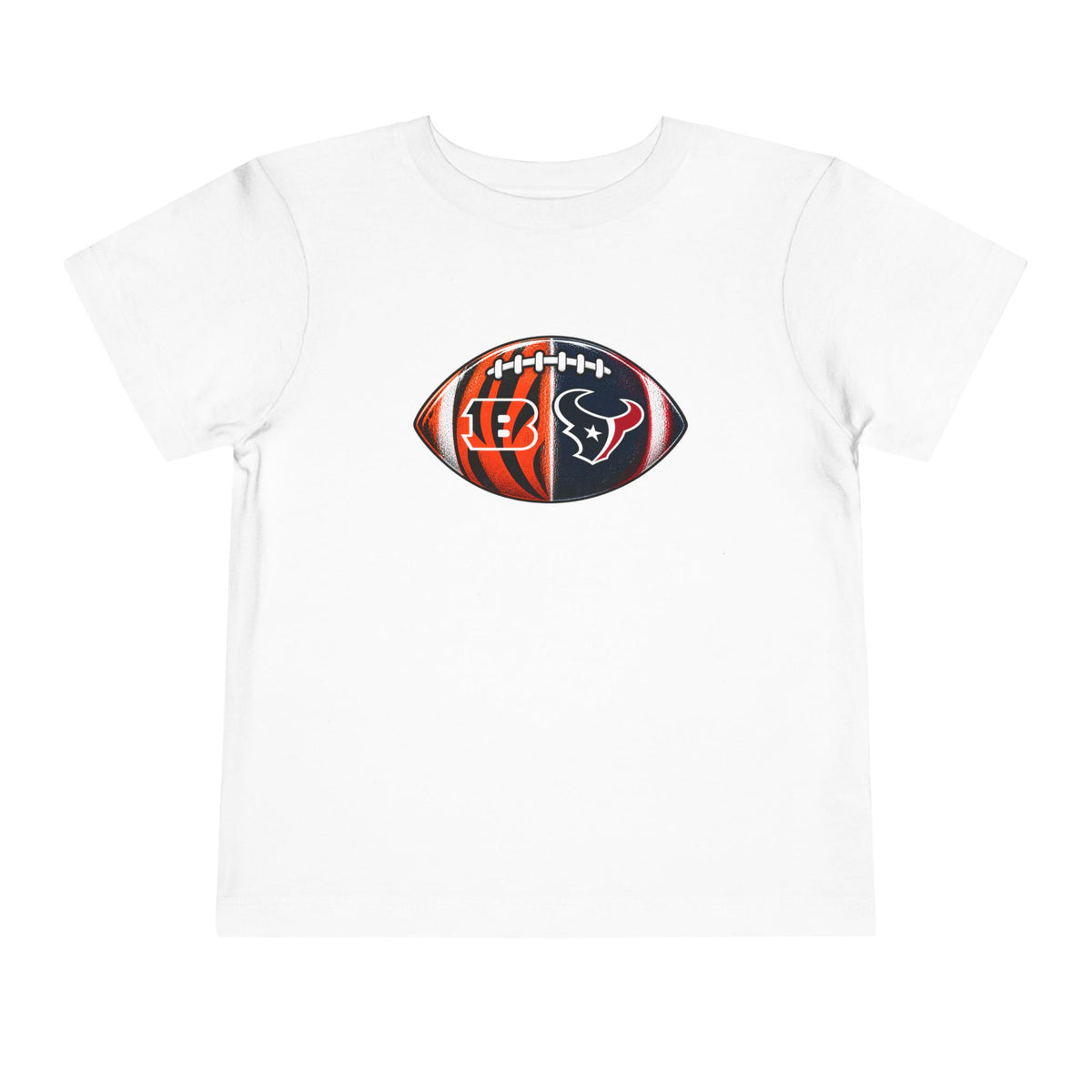 Toddler Split Team Football Tee