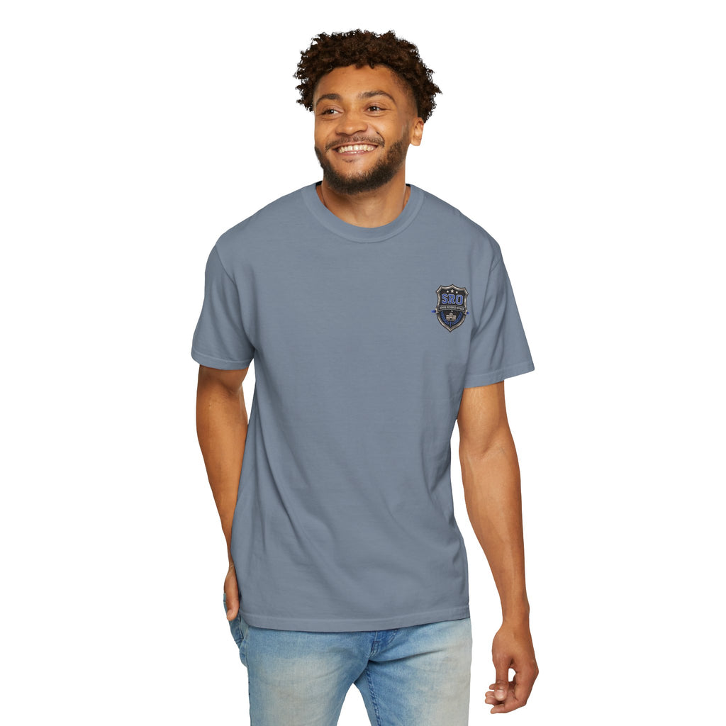 School Resource Officer Tribute T-Shirt — "Then I Heard His Voice Saying: Whom Shall I Send?"