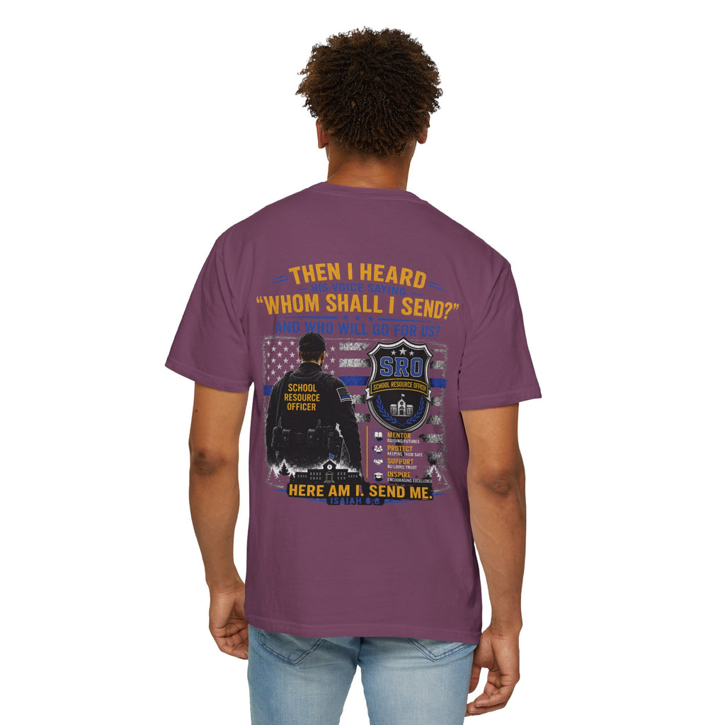 SPOUSE School Resource Officer Tribute T-Shirt — "Mentor etc"