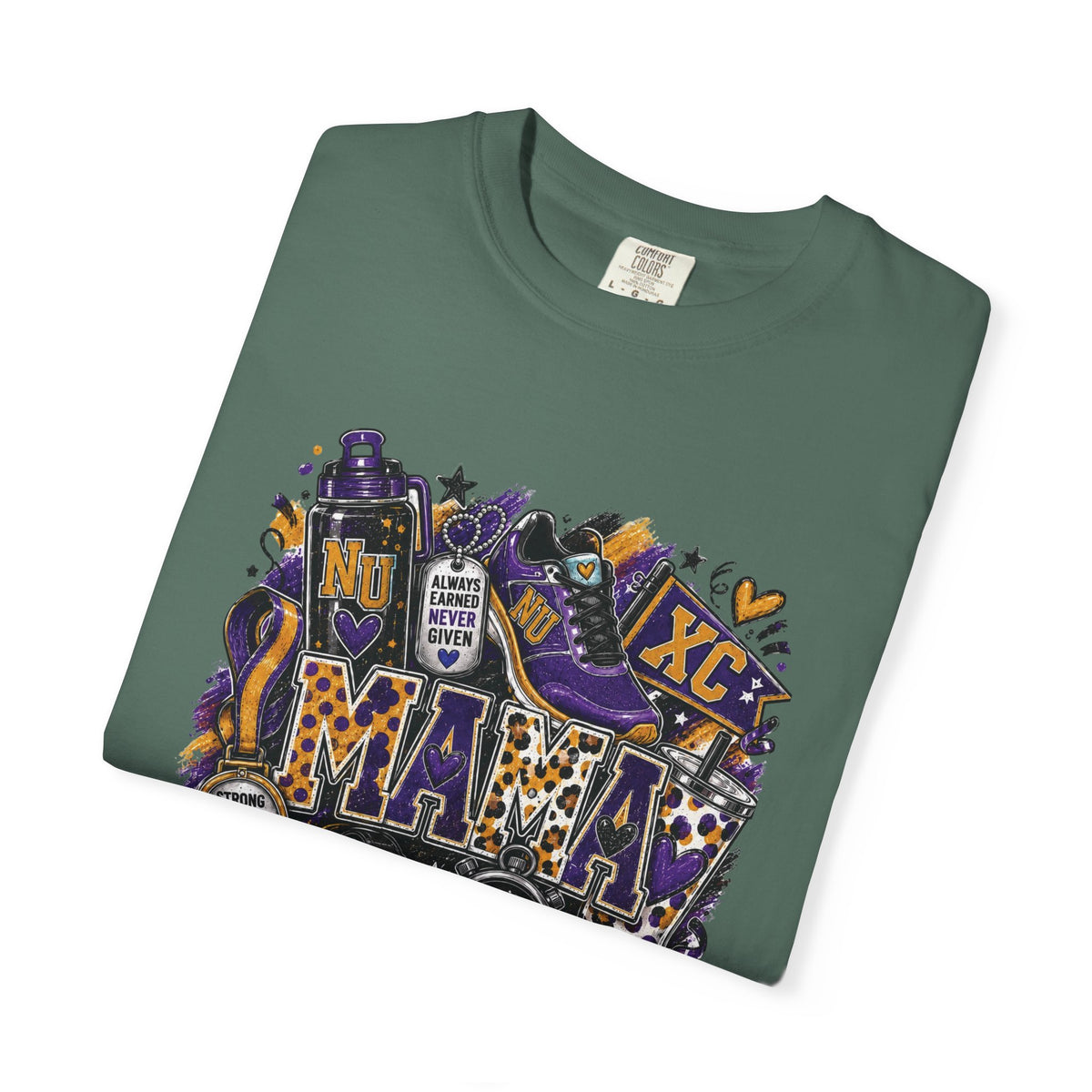 XC Mama Race Day TShirt 2026 Cross Country Mom Support Tee