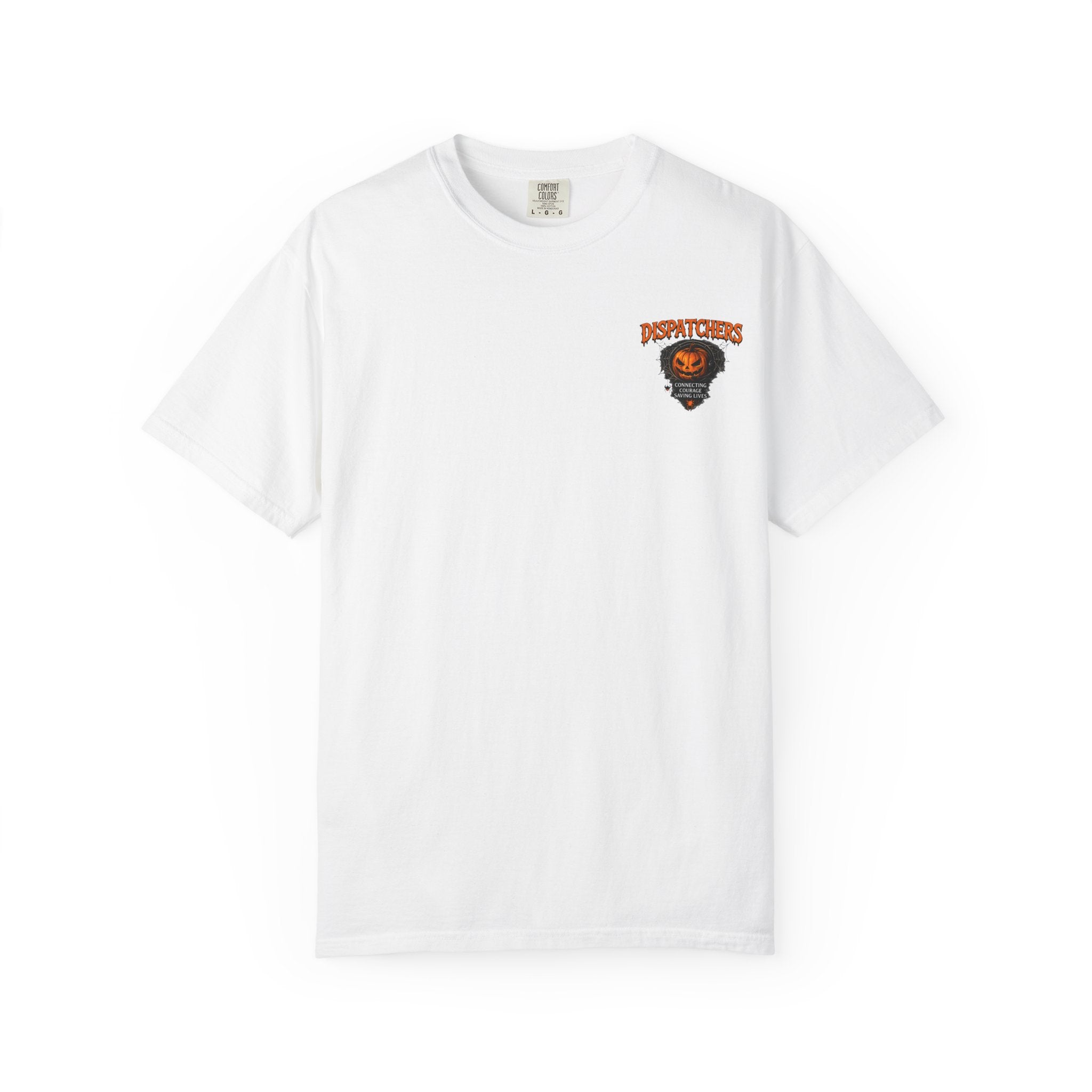 Dispatchers Halloween T-Shirt — "Answering the Call" Emergency Dispatcher Tee