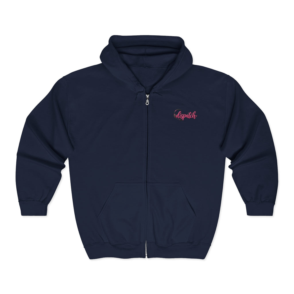 Full Zip Hoodie Pink Breast Cancer Support