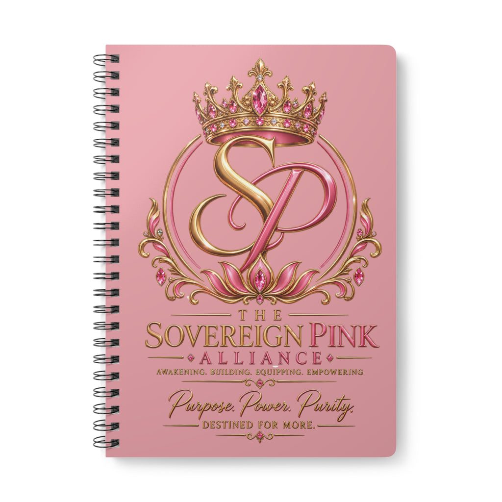 Sovereign Pink Spiral Notebook