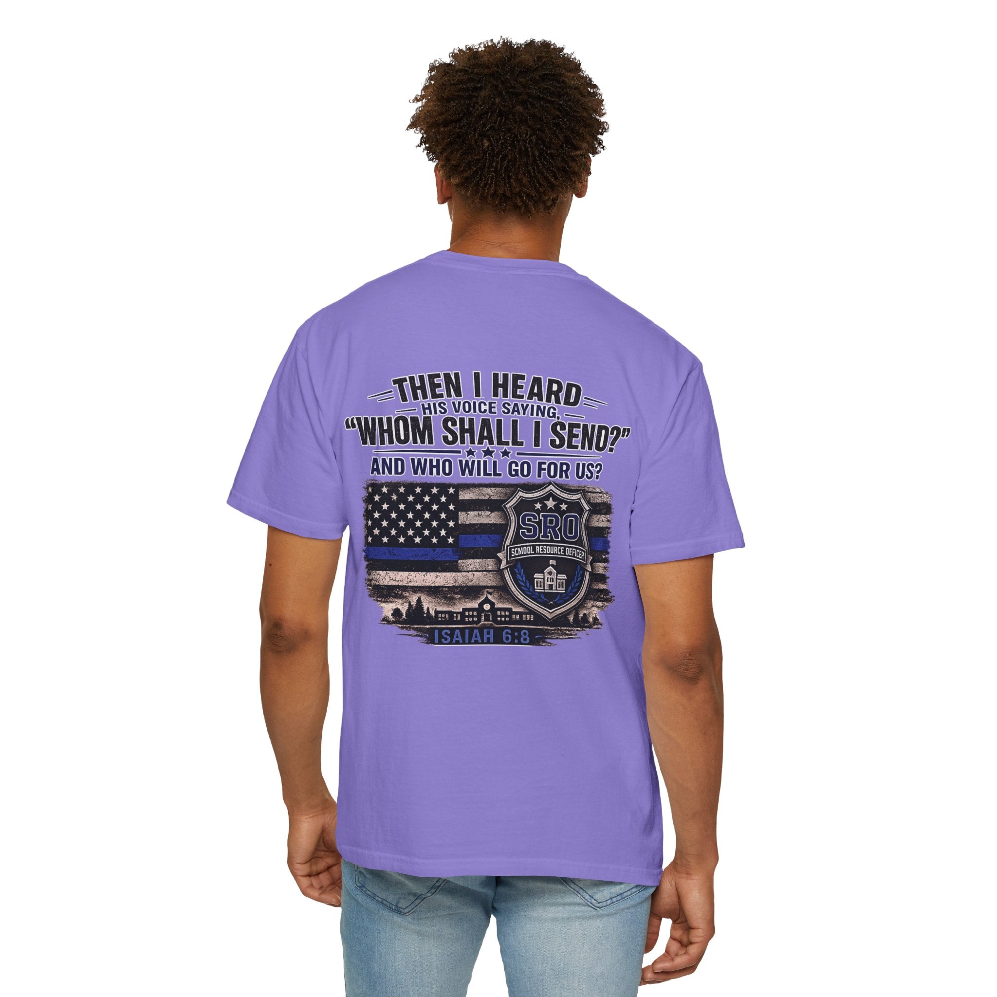 School Resource Officer Tribute T-Shirt — "SRO"