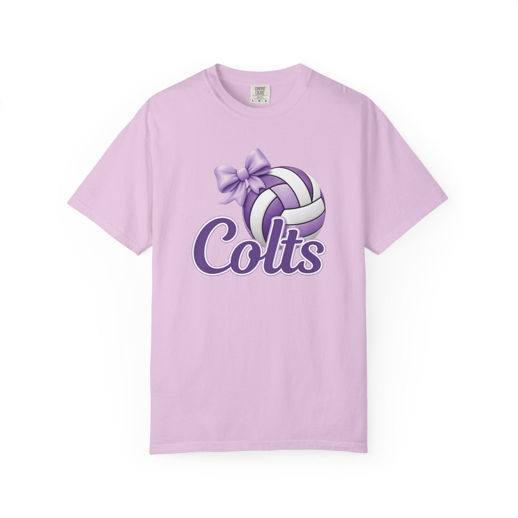 Colts Volleyball Purple Tee