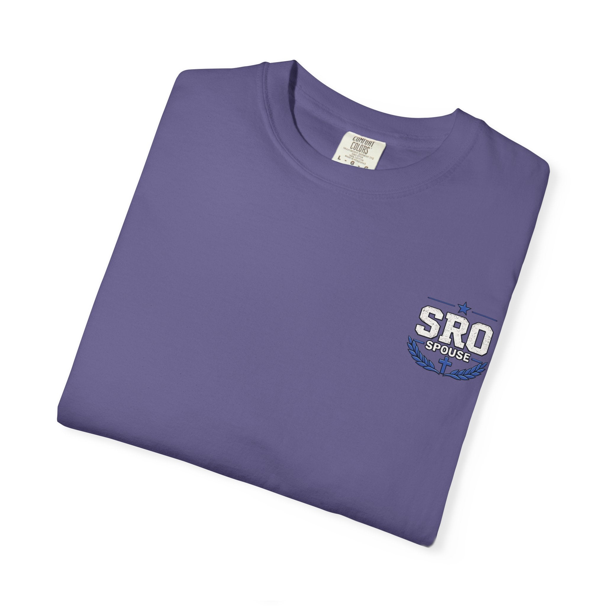 SPOUSE School Resource Officer Tribute T-Shirt — "Mentor etc"