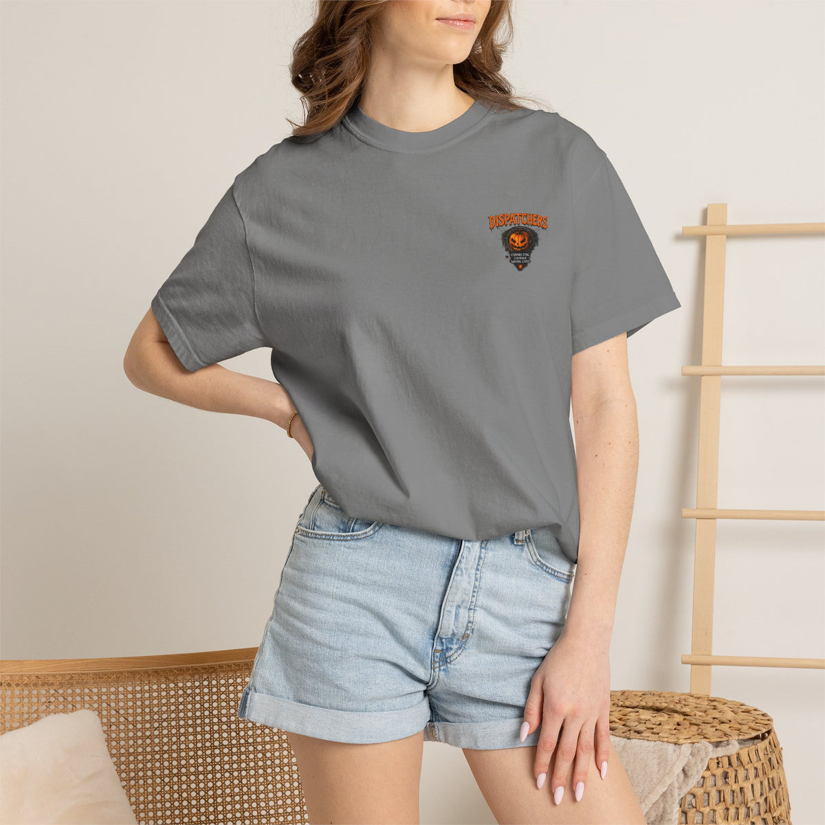 Dispatchers Halloween T-Shirt — "Answering the Call" Emergency Dispatcher Tee