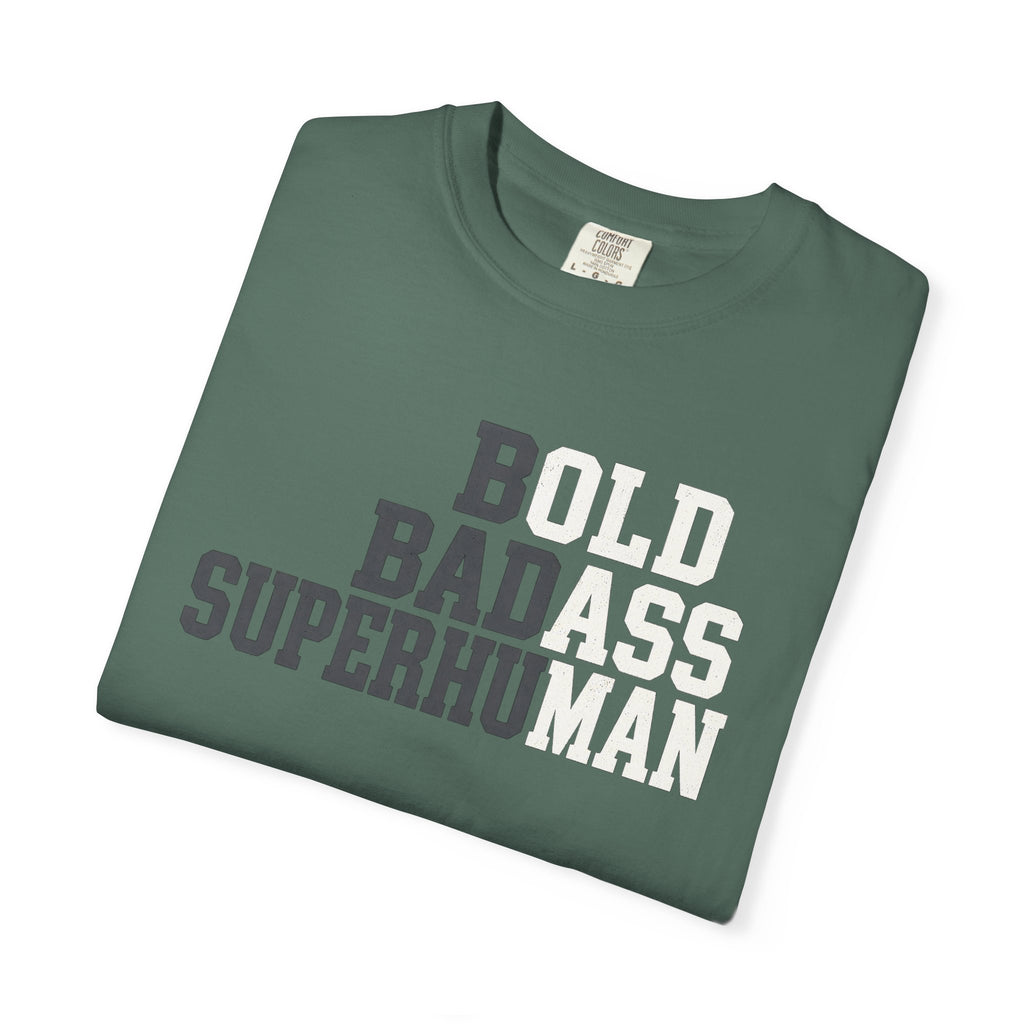 Old Badass Superhuman T-Shirt — Funny Retro Gift for Men, Dad & Birthday