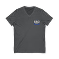 SPOUSE SRO V-Neck Tee — "Then I Heard His Voice Saying Whom Shall I Send"