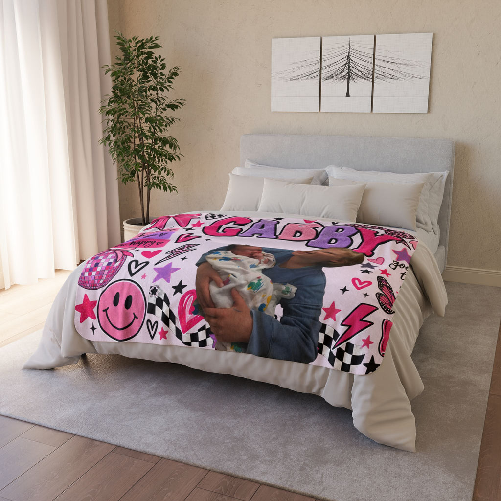 GABBY Sherpa Blanket -  Premium Quality
