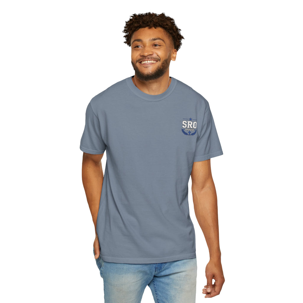 SPOUSE School Resource Officer Tribute T-Shirt — "Then I Heard His Voice Saying: Whom Shall I Send?"
