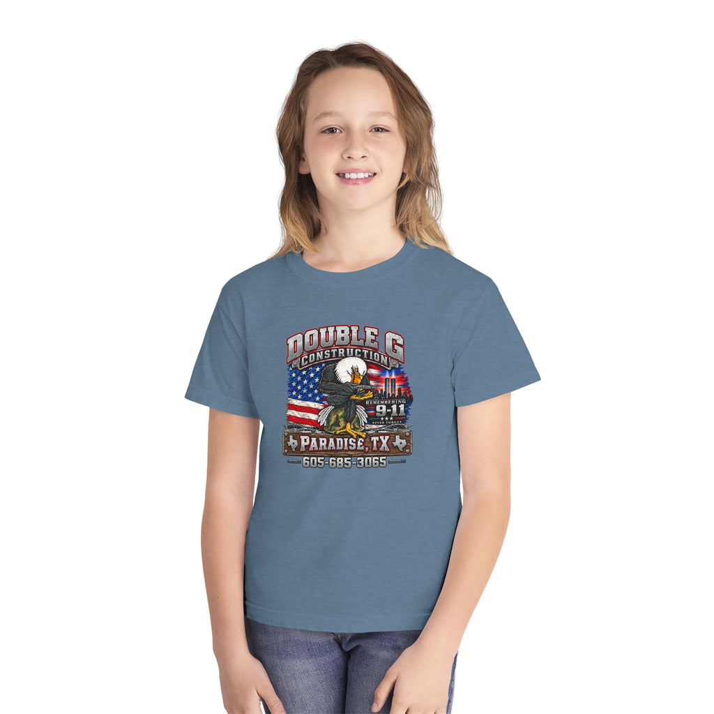 Double G Construction 9 11 Tribute Youth Tee