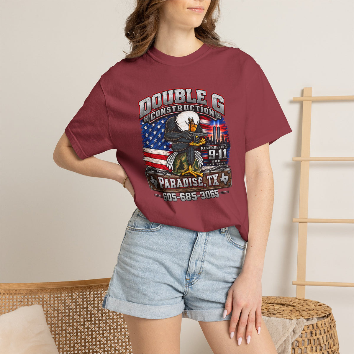 Double G Construction 911 T-Shirt Tribute
