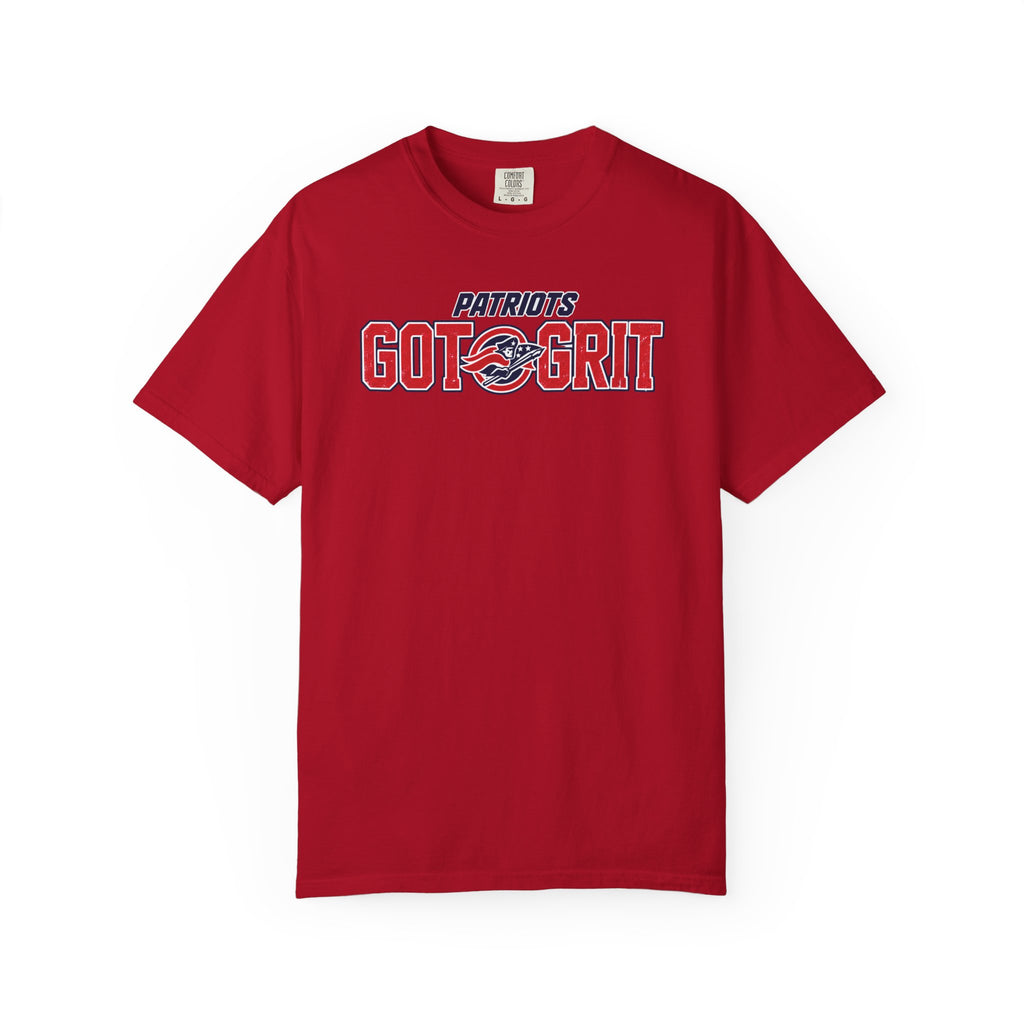 Patriots Got Grit TShirt Grit Acronym Back Graphic