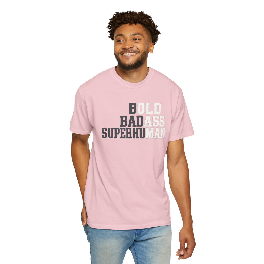 Old Badass Superhuman T-Shirt — Funny Retro Gift for Men, Dad & Birthday