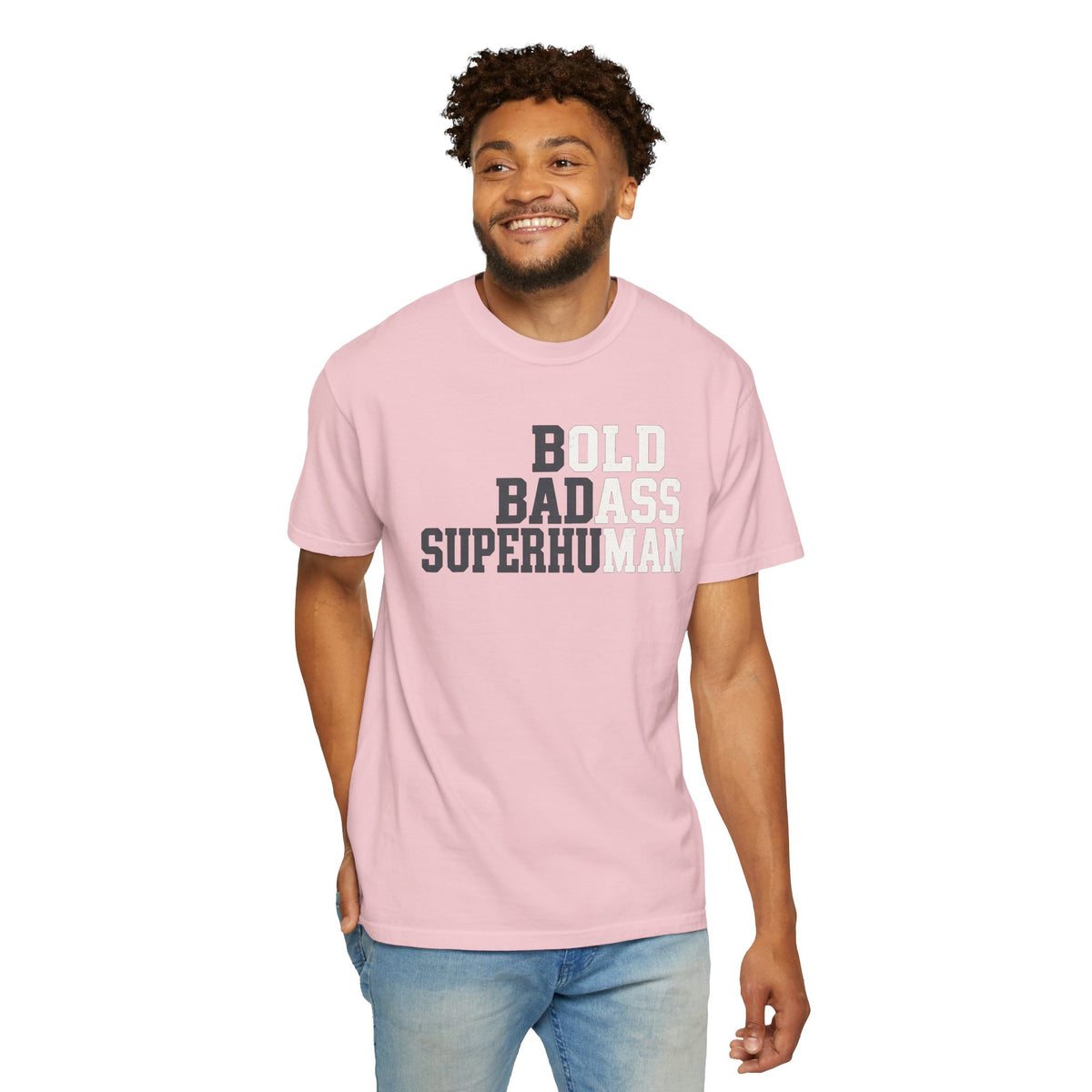 Old Badass Superhuman T-Shirt — Funny Retro Gift for Men, Dad & Birthday