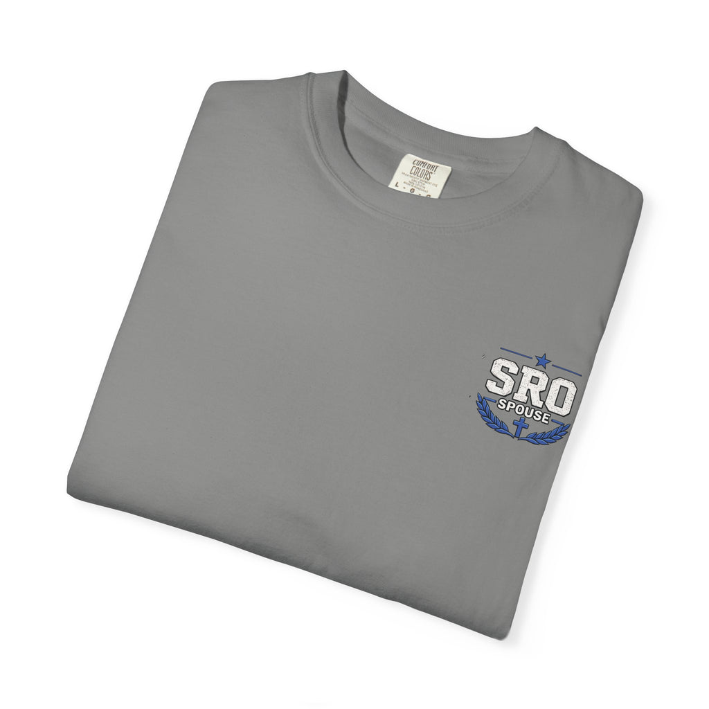 SPOUSE School Resource Officer Tribute T-Shirt — "Then I Heard His Voice Saying: Whom Shall I Send?"