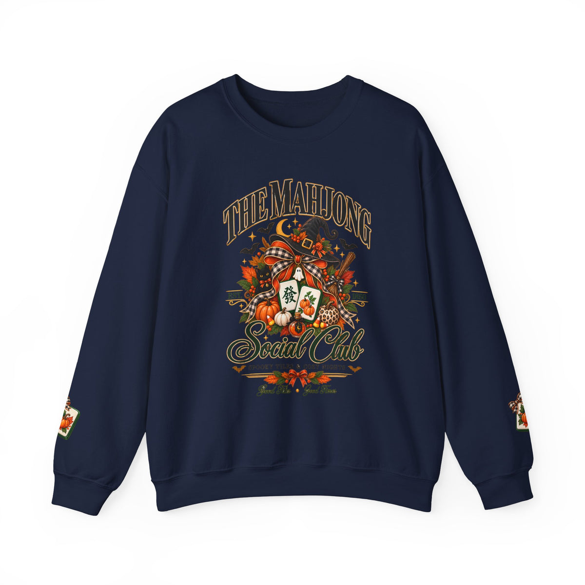 Mahjong Social Club Crewneck - FALL