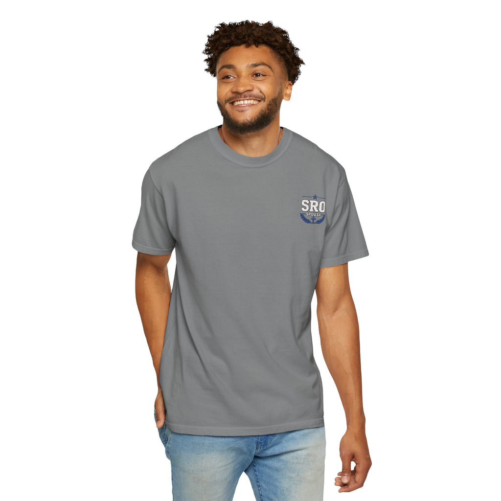 SPOUSE School Resource Officer Tribute T-Shirt — "Then I Heard His Voice Saying: Whom Shall I Send?"