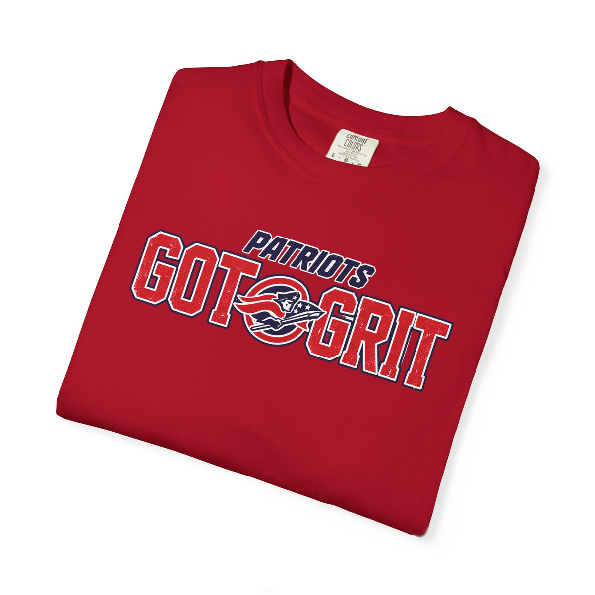 Patriots Got Grit TShirt Grit Acronym Back Graphic