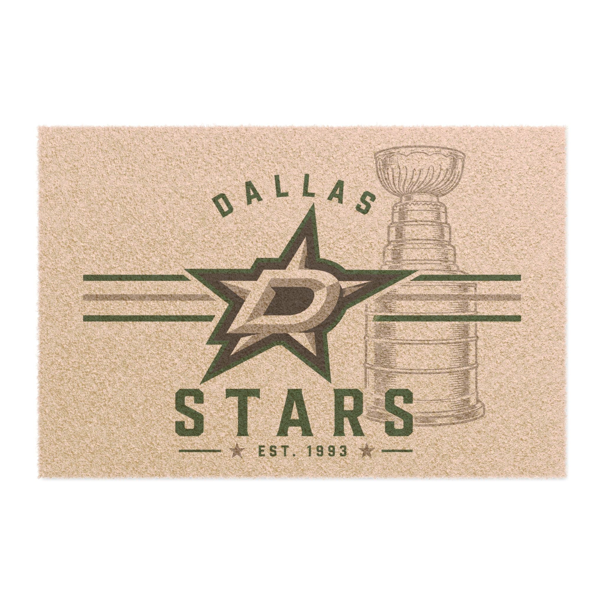 Dallas Star Doormat — NHL Team Welcome Mat