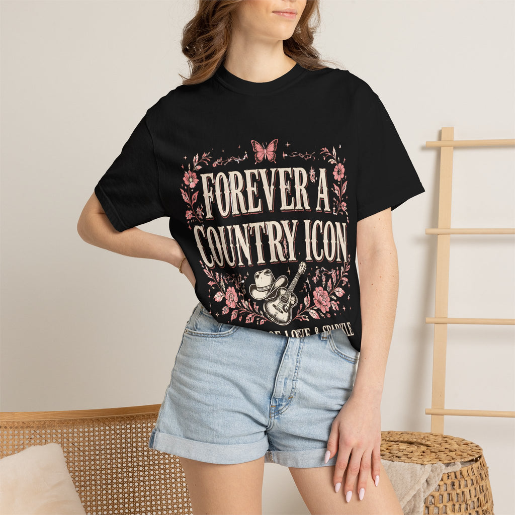 Forever a Country Icon TShirt Tribute Graphic Tee