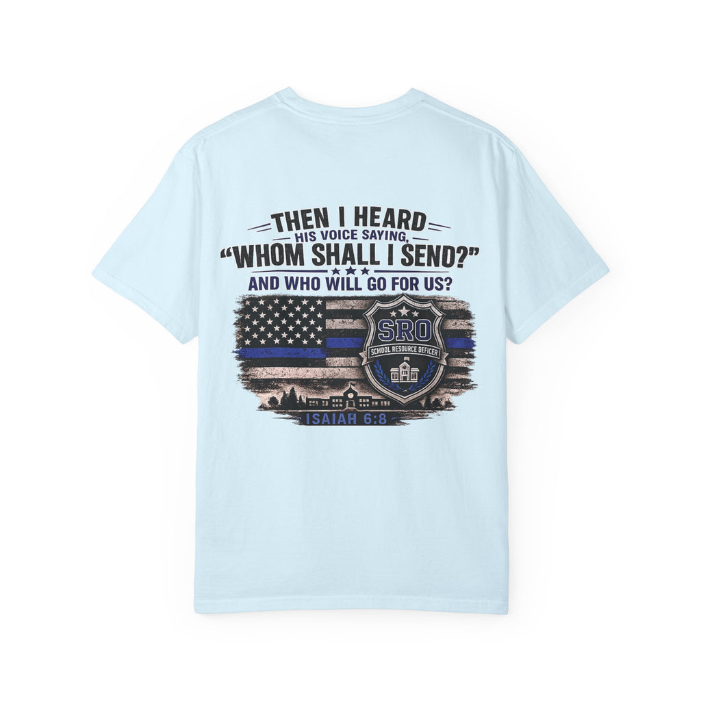 School Resource Officer Tribute T-Shirt — "SRO"