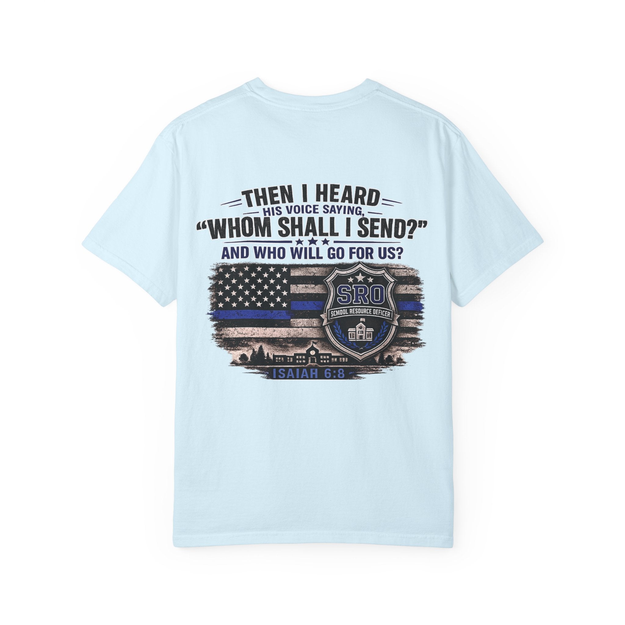 School Resource Officer Tribute T-Shirt — "SRO"