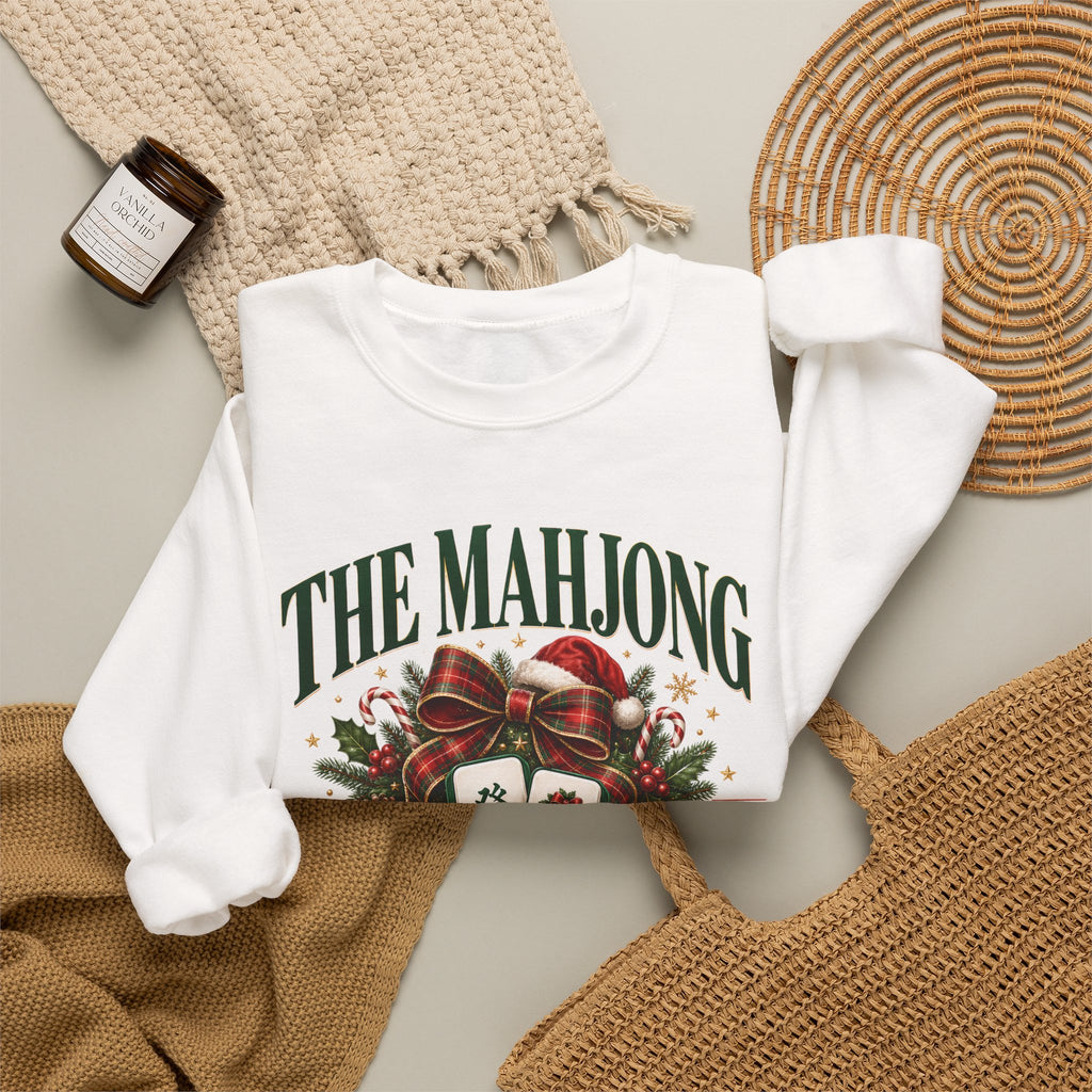 Mahjong Social Club Crewneck - CHRISTMAS