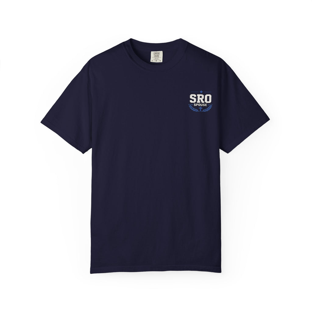 SPOUSE School Resource Officer Tribute T-Shirt — "Mentor etc"