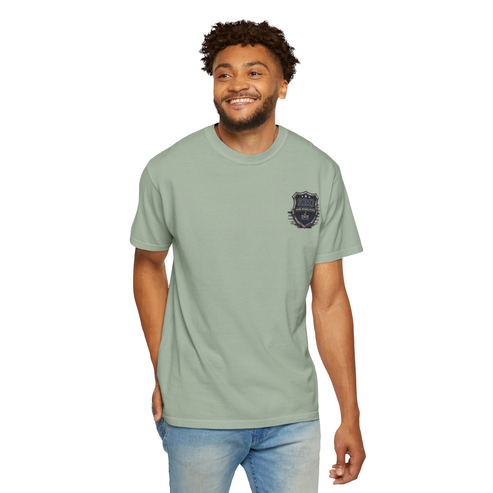School Resource Officer Tribute T-Shirt — "SRO"