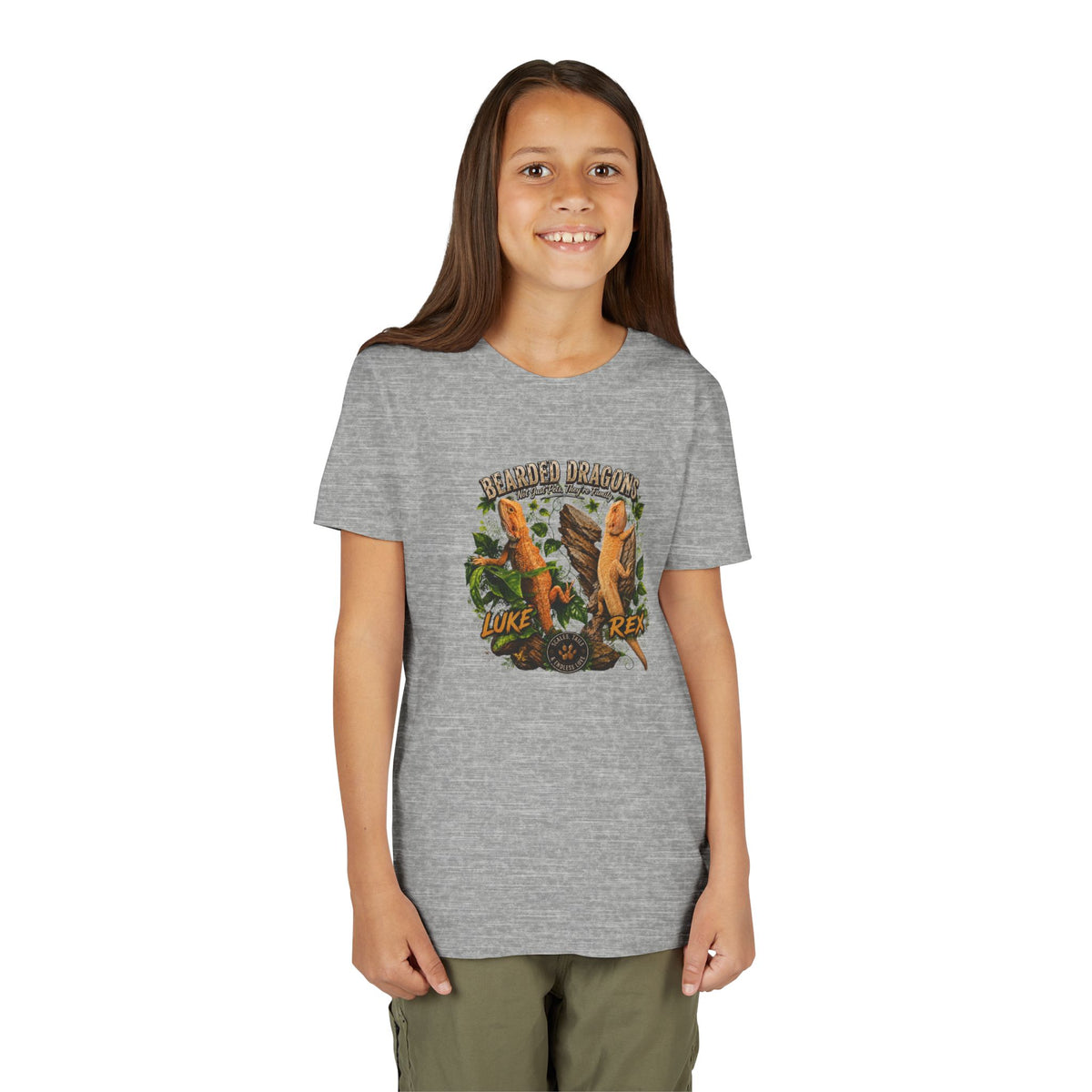 Youth Tee Island Bananas Luke Rex Dino Graphic