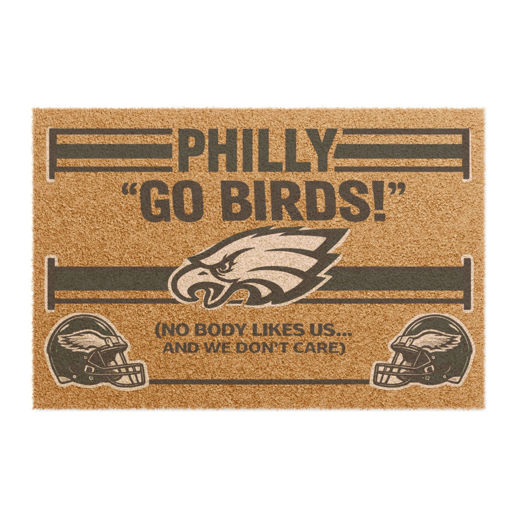 Philadelphia Eagles “Go Birds!” Doormat — NFL Team Welcome Mat