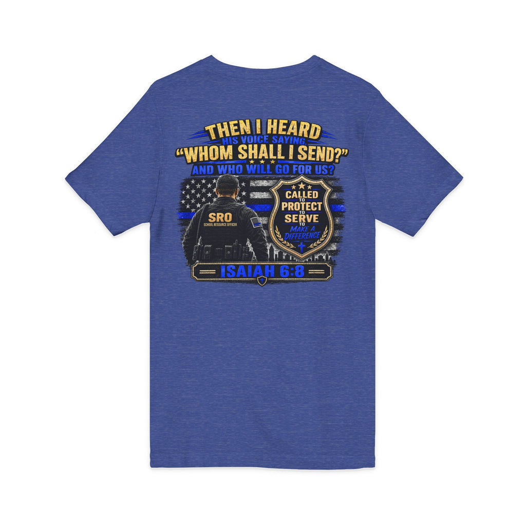 SPOUSE SRO V-Neck Tee — "Called to Protect"